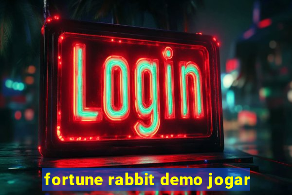 fortune rabbit demo jogar